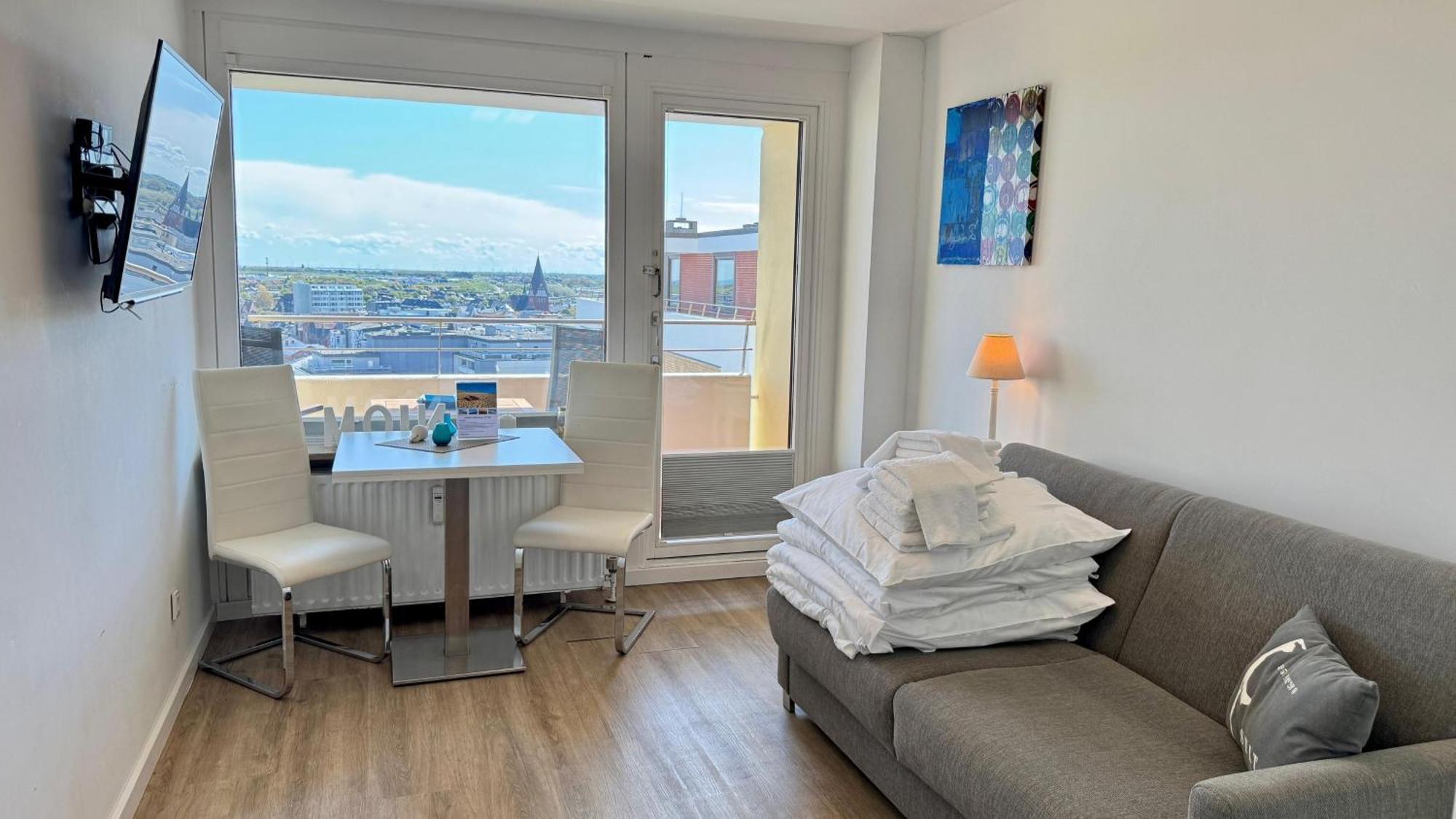 1-194, Traumhafter Blick Ueber Westerland Im Haus Metropol, 8 Etage 外观 照片