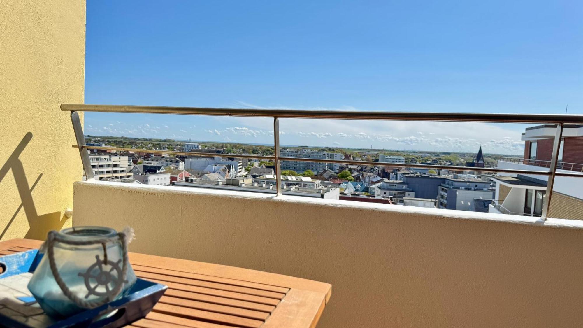 1-194, Traumhafter Blick Ueber Westerland Im Haus Metropol, 8 Etage 外观 照片